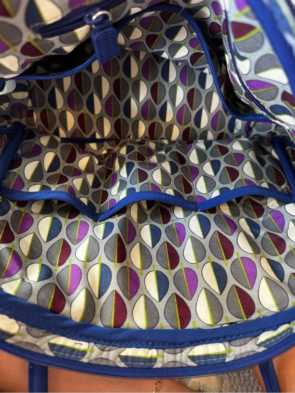 Vera Bradley Cobalt Blue Purse
